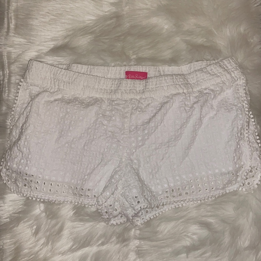 Lilly Pulitzer for Target - White Eyelet Shorts